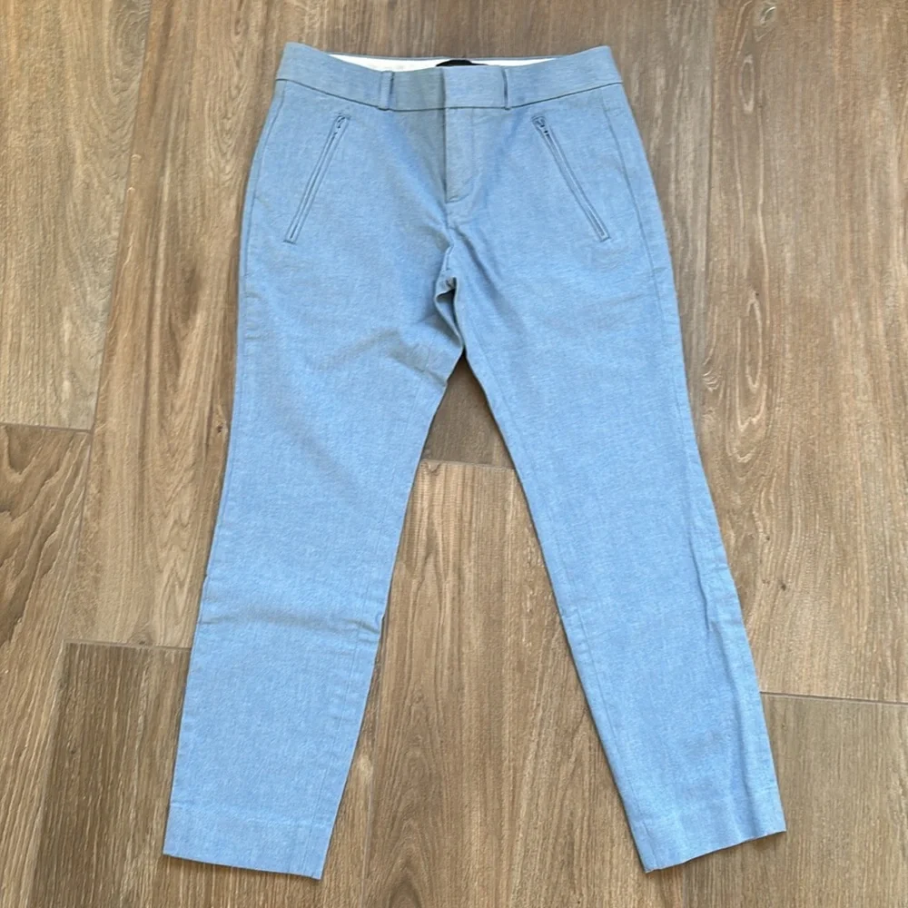 Banana Republic Women Sloan light blue pants Size 2 Petite - Picture 1 of 11